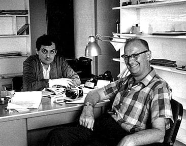Stanley Kubrick y Arthur Clarke