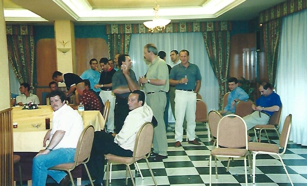 2001 - Reunión alumnos Colegio San Antonio Caceres