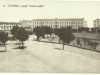 1914 - C&aacute;ceres - Plaza de Toros y Cuartel