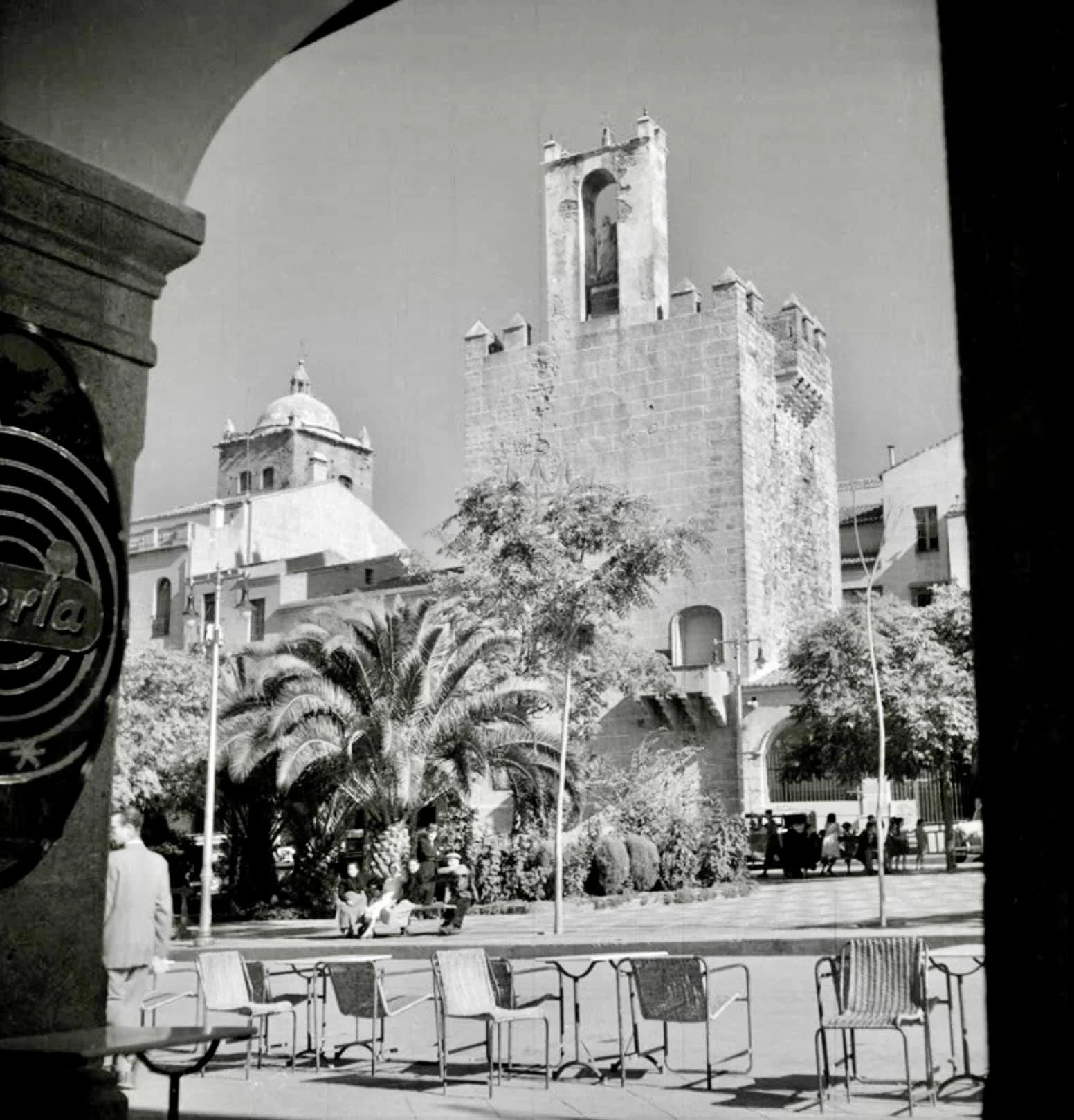 1950 - Cáceres - Plaza Mayor