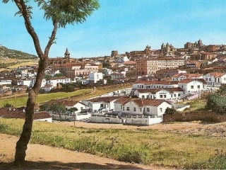 A&ntilde;os 60 - Vista parcial de C&aacute;ceres