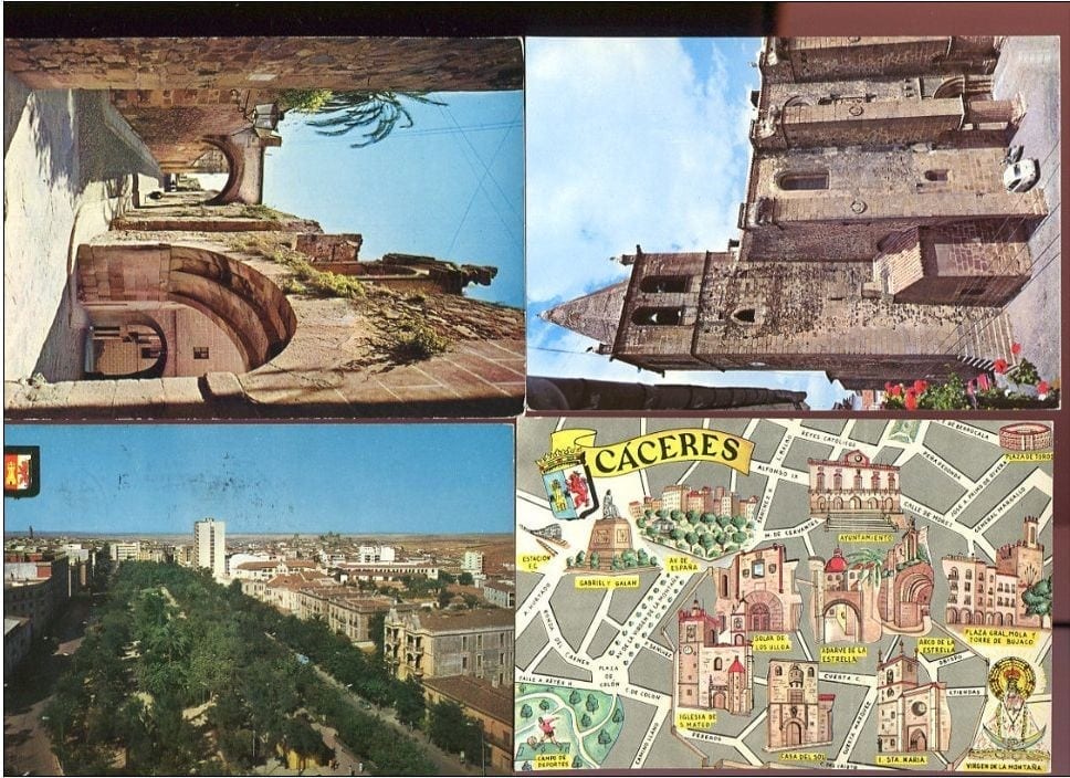 Cáceres collage