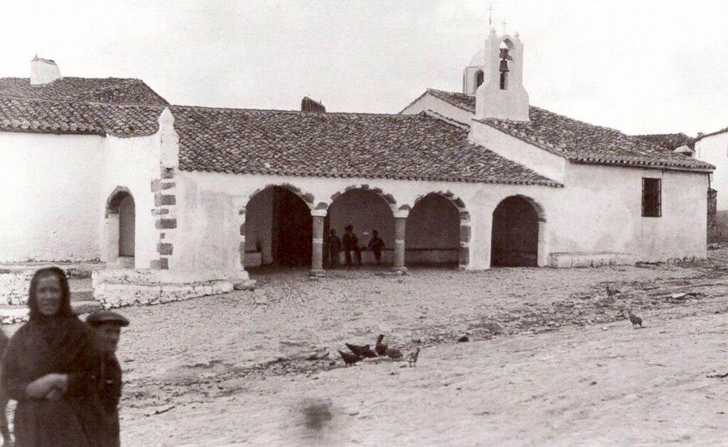 1928 - Ermita de San Blas - Mont&aacute;nchez