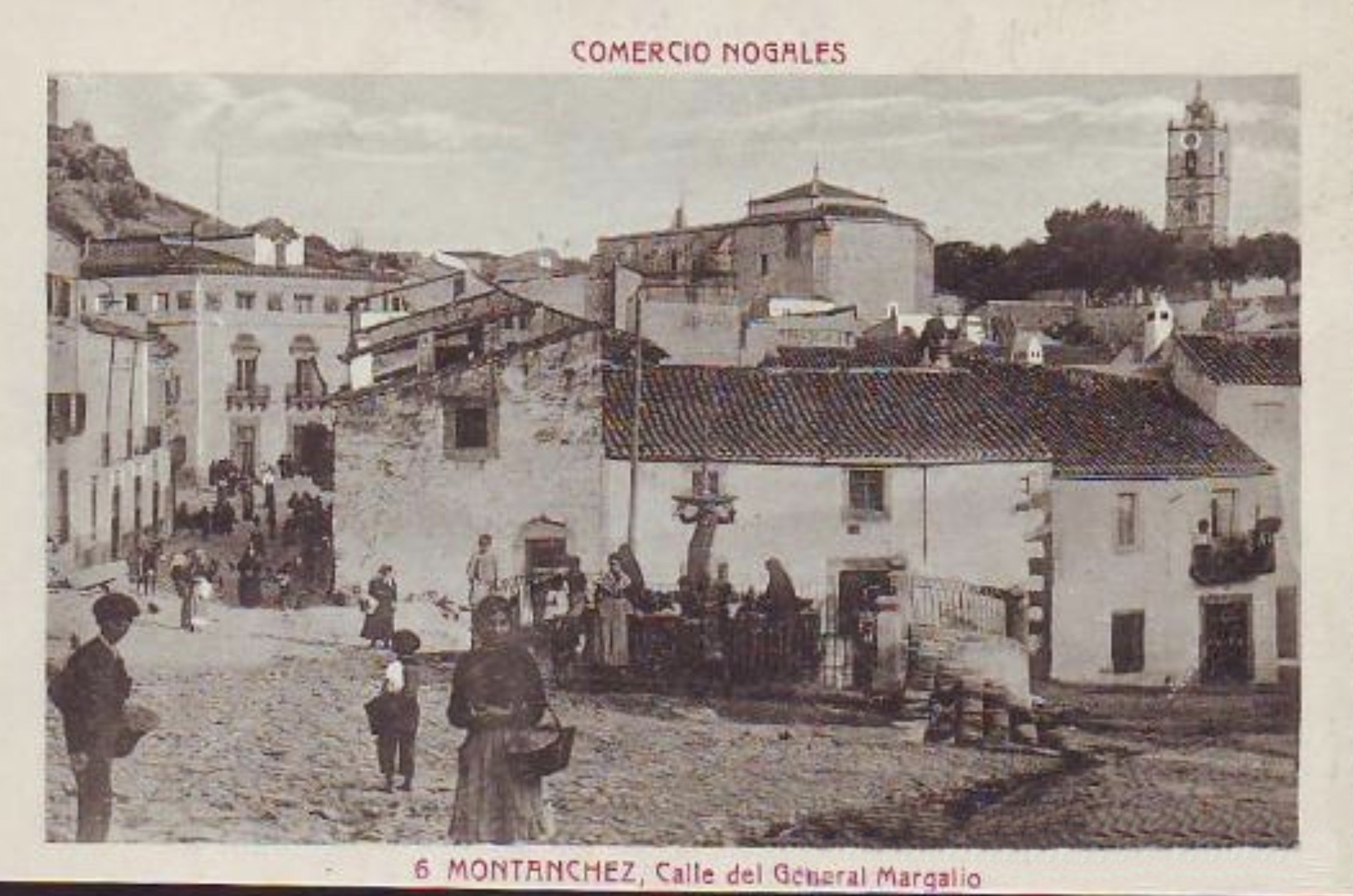 1930 - El Altozano y calle General Margallo