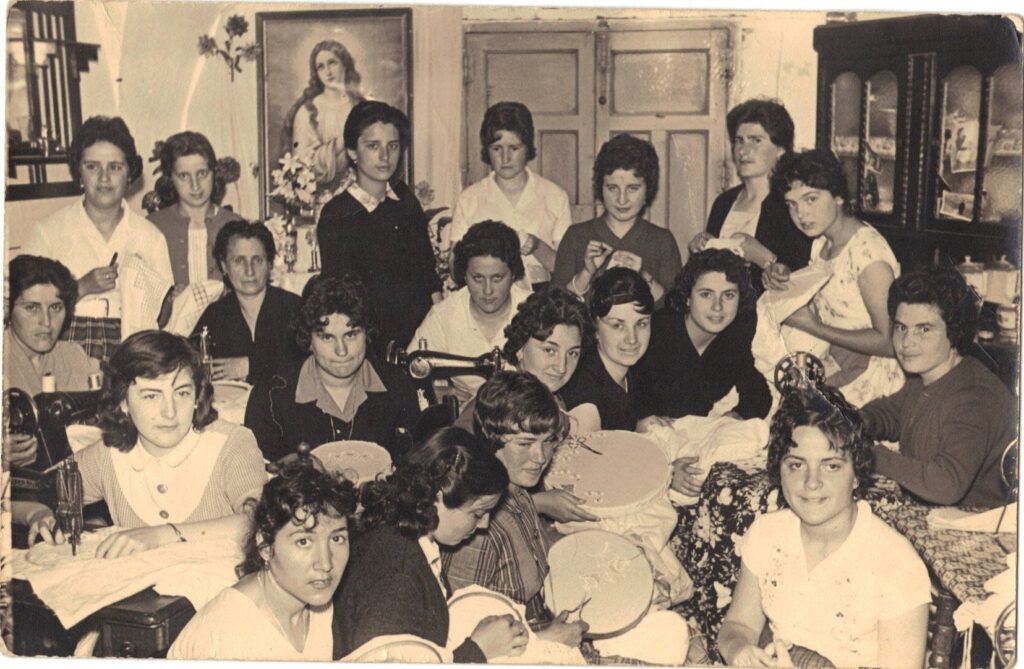 Casa de costura - A&ntilde;os 50 Mont&aacute;nchez