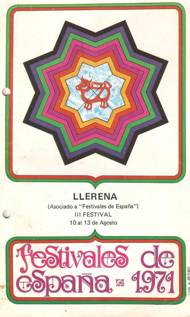1971 - Festivales de Espa&ntilde;a en Llerena