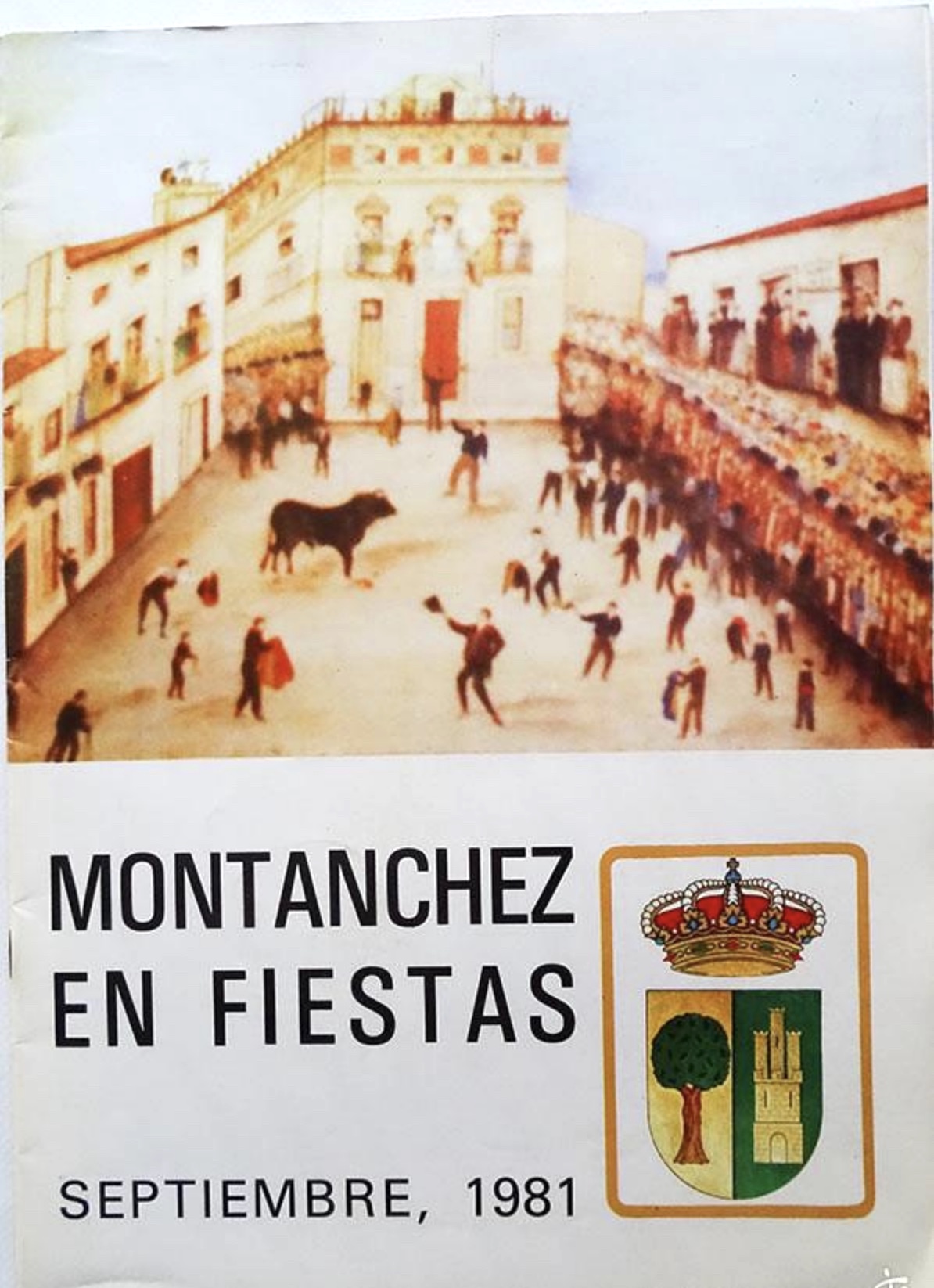 1981 - Cartel Montánchez en Fiestas