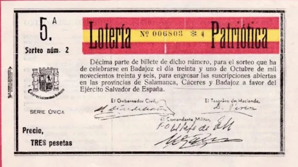 Loter&iacute;as de C&aacute;ceres en los 70